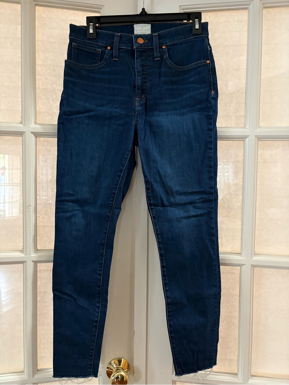 Caslon Dark Blue Women's Skinny Jeans